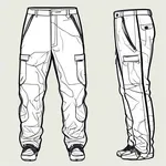 camouflage pants image